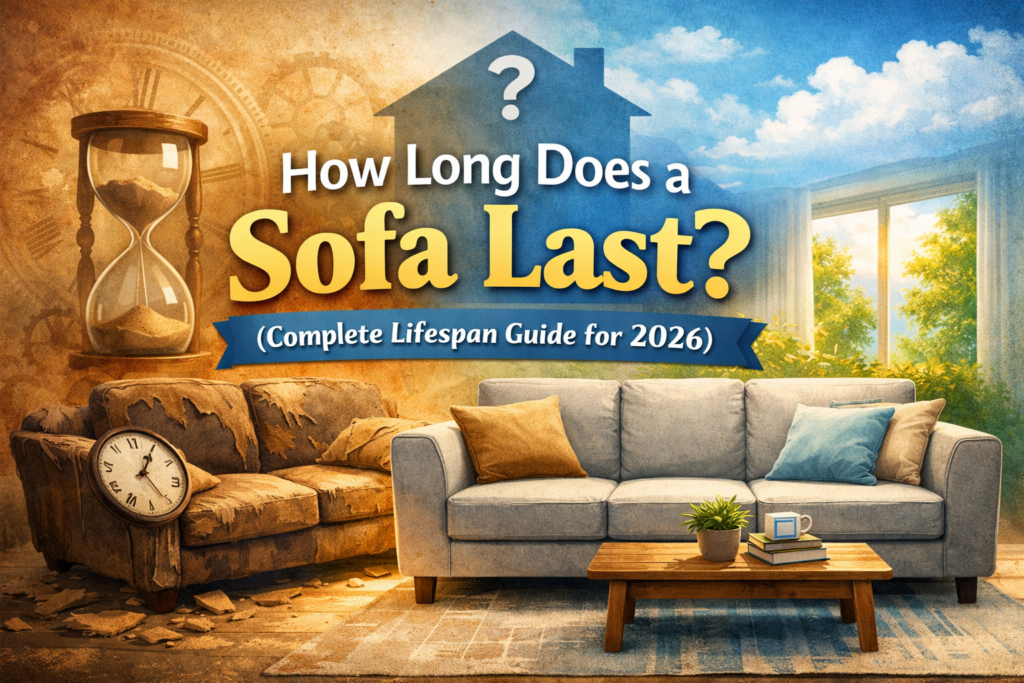 How Long Does a Sofa Last? (Complete Lifespan Guide for 2026)