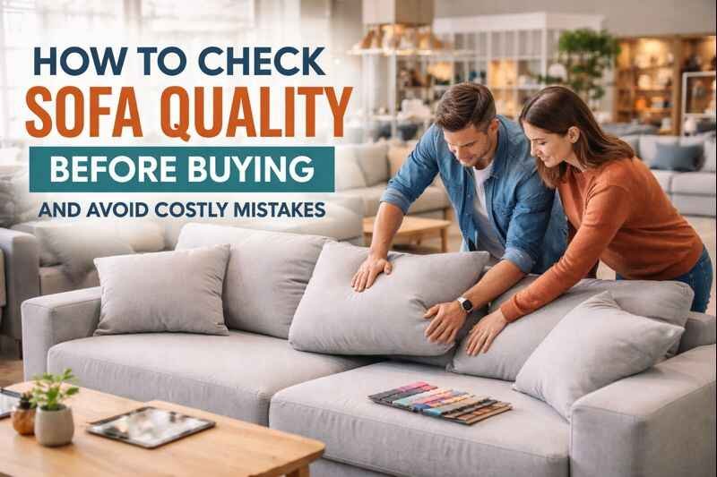 How to Check Sofa Quality Before Buying and Avoid Costly Mistakes