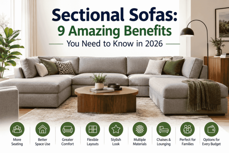 Sectional Sofas: 9 Amazing Benefits You Need to Know in 2026
